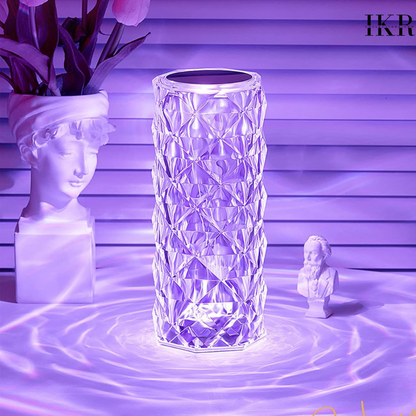 Crystal Diamond Table Lamp