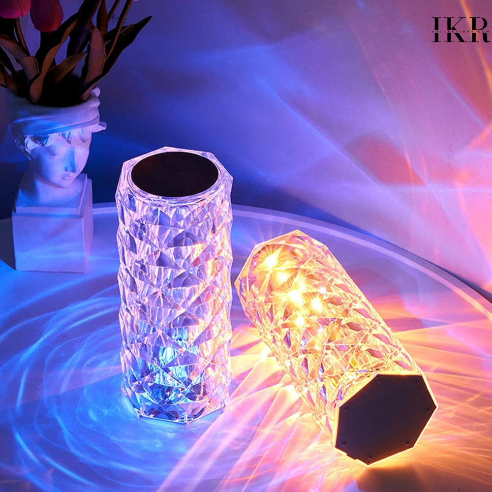 Crystal Diamond Table Lamp